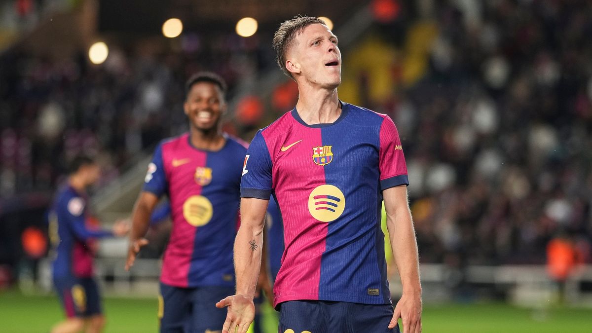 Getty Images / Alex Caparros / Na zdjęciu: Dani Olmo.