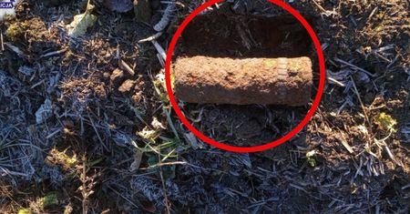 Groźne znalezisko. Spacer zakończony interwencją policji
