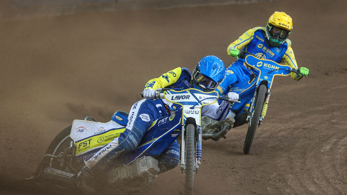 WP SportoweFakty / Julia Lambert / Na zdjęciu: Antoni Kawczyński przed Martinem Vaculikiem