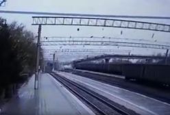 Zawalił się most kolei transsyberyjskiej. Nagranie wideo