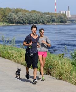 Anja Rubik uprawia jogging w Warszawie - zobaczcie gdzie!