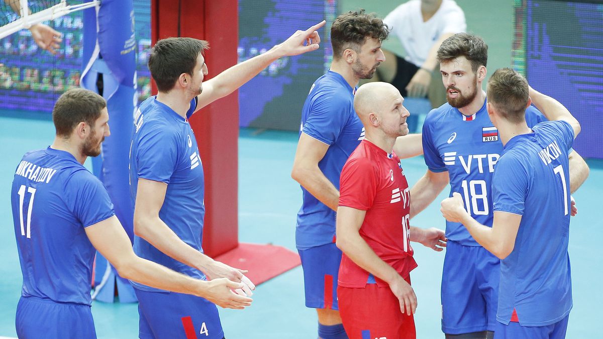 Materiały prasowe / FIVB / Na zdjęciu: siatkarze reprezentacji Rosji