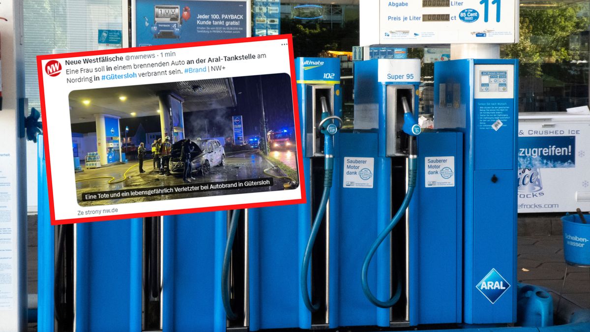 Kobieta spłonęła na stacji paliw