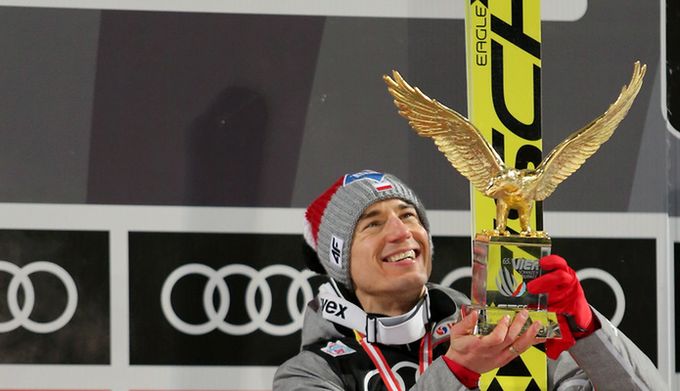 Znalezione obrazy dla zapytania kamil stoch skispringen