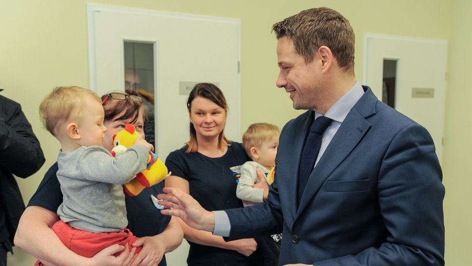 Warszawa. Rafał Trzaskowski zapowiedział kolejne darmowe żłobki i bon żłobkowy