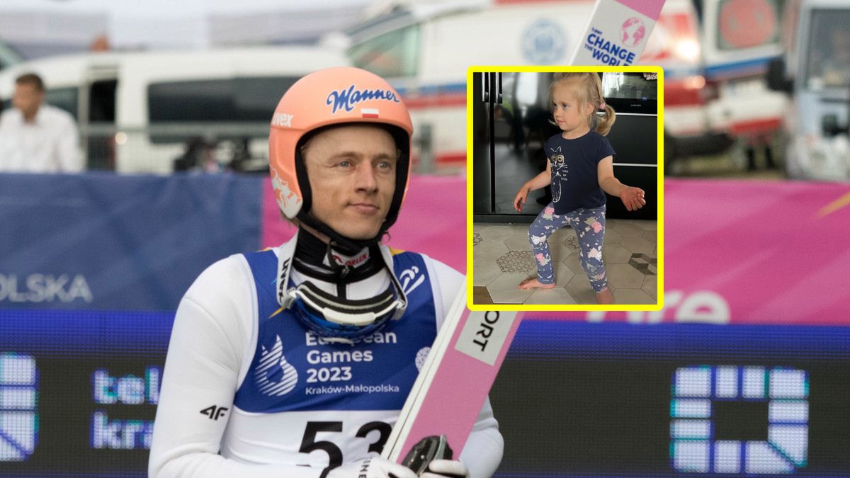 Instagram / Marta Kubacka / Kacper Kolenda/WP SportoweFakty / Na zdjęciu: Dawid Kubacka i jego córka Zuzanna