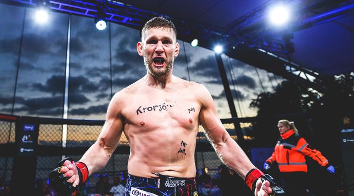 Sporty walki: FEN 46 w Pile - walka: Piotr Kuberski - Kamil Wojciechowski 27.05.2023