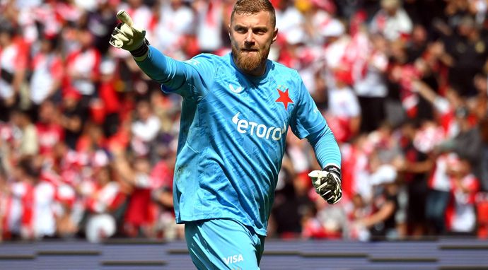 Piłka nożna: Liga czeska - mecz: FK Teplice - SK Slavia Praga