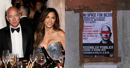Protesty w Wenecji. Mieszkańcy NIE CHCĄ ŚLUBU Jeffa Bezosa i Lauren Sanchez!