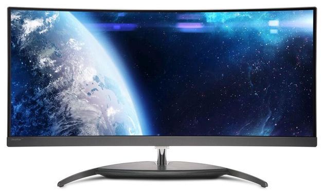 Philips - ultrapanoramiczny monitor z zakrzywioną matrycą
