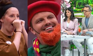 Marcin Hakiel kogoś podszczypuje w półfinale show TTV: "Co moje, to twoje. MOJA ŻONA, TWOJA ŻONA, MACIEJU"