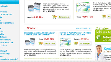 Polacy i apteki OnLine 1