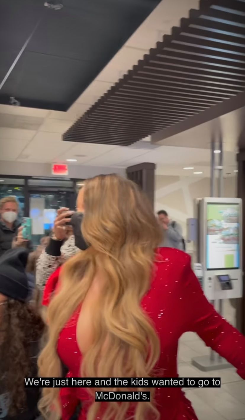 Mariah Carey w McDonald's