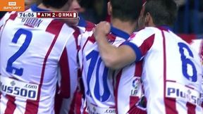 Atletico - Real 2:0: piękna główka Gimeneza