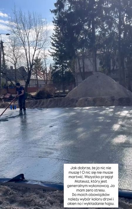 Olga Frycz buduje dom