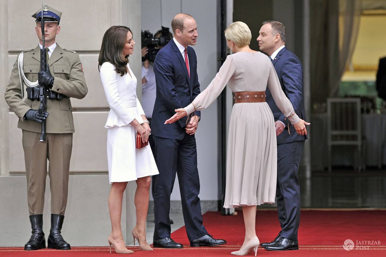 Agata i Andrzej Duda spotkali się z książęcą parą