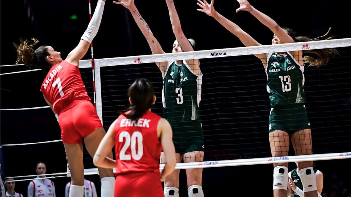 Materiały prasowe / FIVB / Mecz Turcja - Polska w Lidze Narodów Kobiet 2025