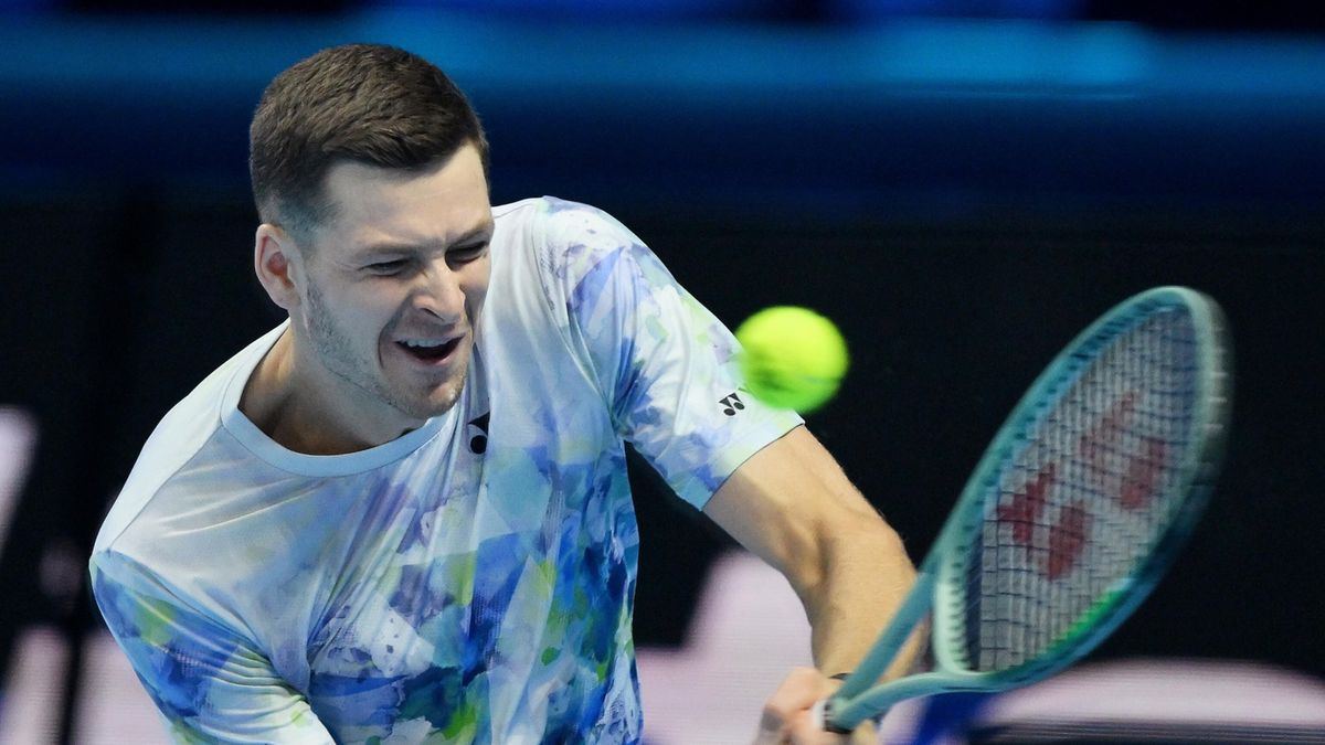 PAP/EPA / Alessandro Di Marco / Na zdjęciu: Hubert Hurkacz