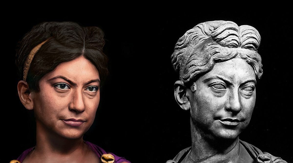Alessandro Tomasi, rekonstrukcja twarzy Zenobii, władczyni Palmyry