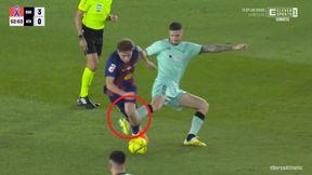 Co on sobie myślał?! Przerażający faul w meczu Barcelony. Aż ciężko patrzeć