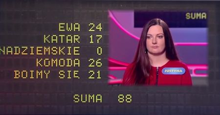 Wpadka w finale "Familiady". Zapytali ją o biblijny raj