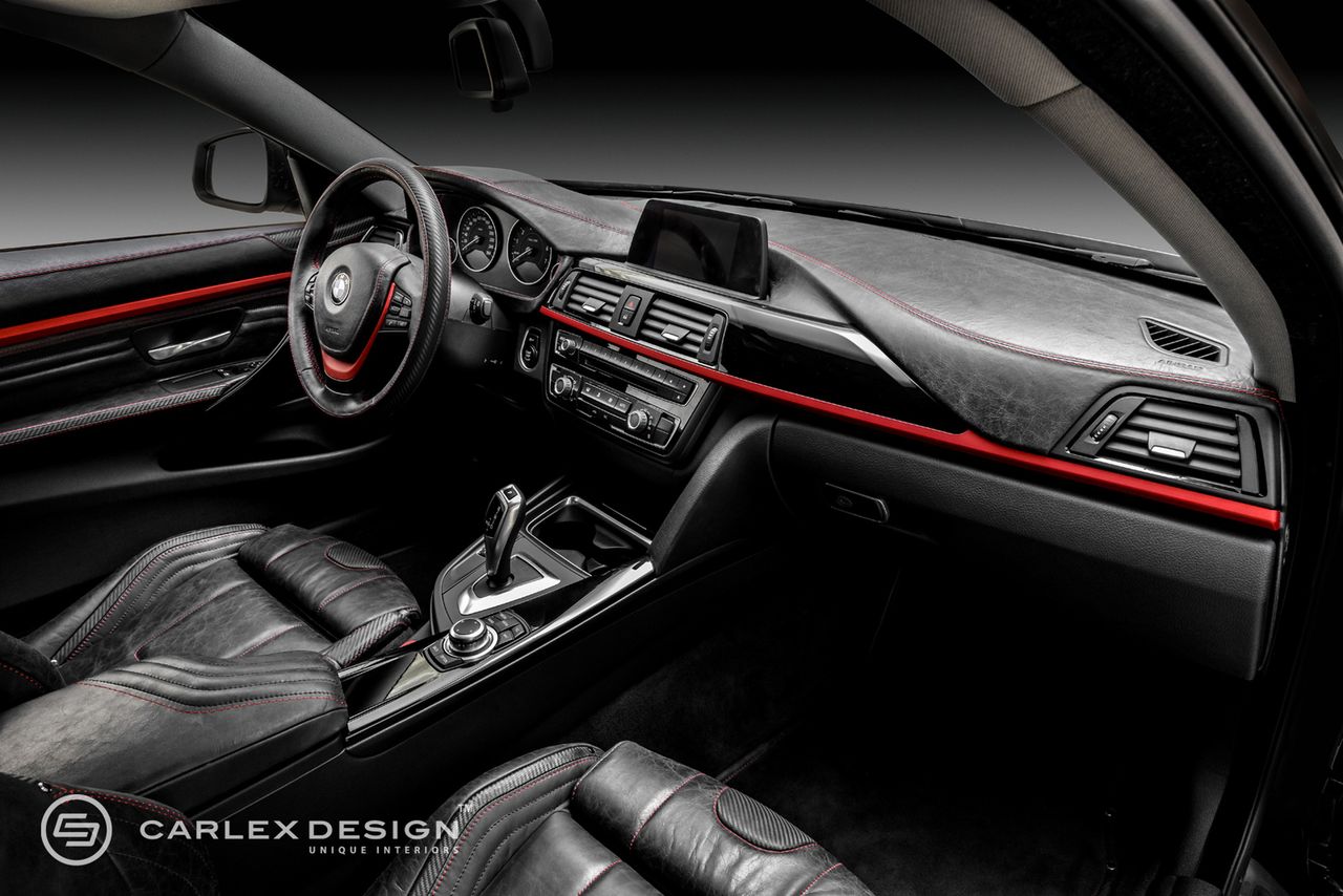 Wnętrze BMW serii 4 od Carlex Design