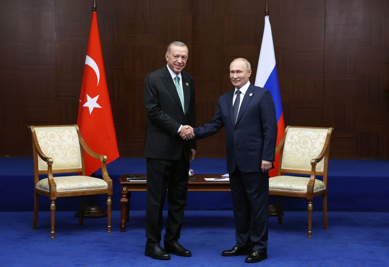 Putin marzy o utworzeniu "hubu gazowego" w Turcji. Jest odpowiedź z Europy