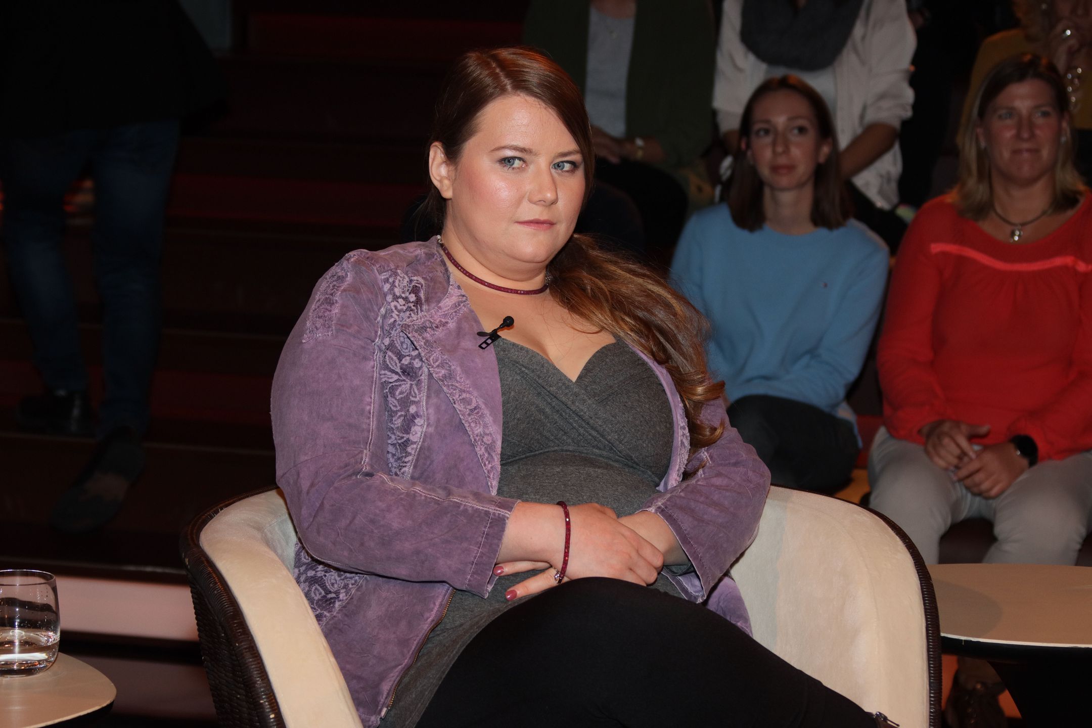 HAMBURG, GERMANY - OCTOBER 02: Natascha Kampusch during the Markus Lanz Talkshow on October 2, 2019 in Hamburg, Germany. (Photo by Tristar Media/Getty Images)