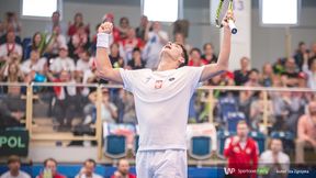 Challenger Ilkley: derby Polski dla Kamila Majchrzaka. Hubert Hurkacz bez sposobu na rodaka