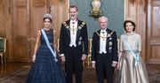 Zachwycająca! Królowa Letycja zadała szyku na uroczystej kolacji w Szwecji