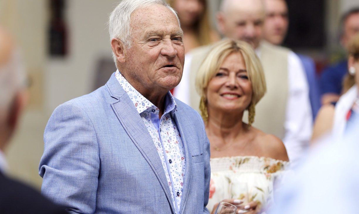 Gerard i Iwona niedawno świętowali 80 urodziny seniora, zabawa była przednia 