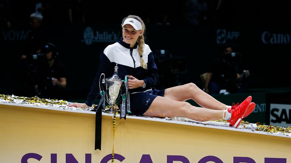 Karolina Woźniacka, zwyciężczyni Mistrzostw WTA 2017