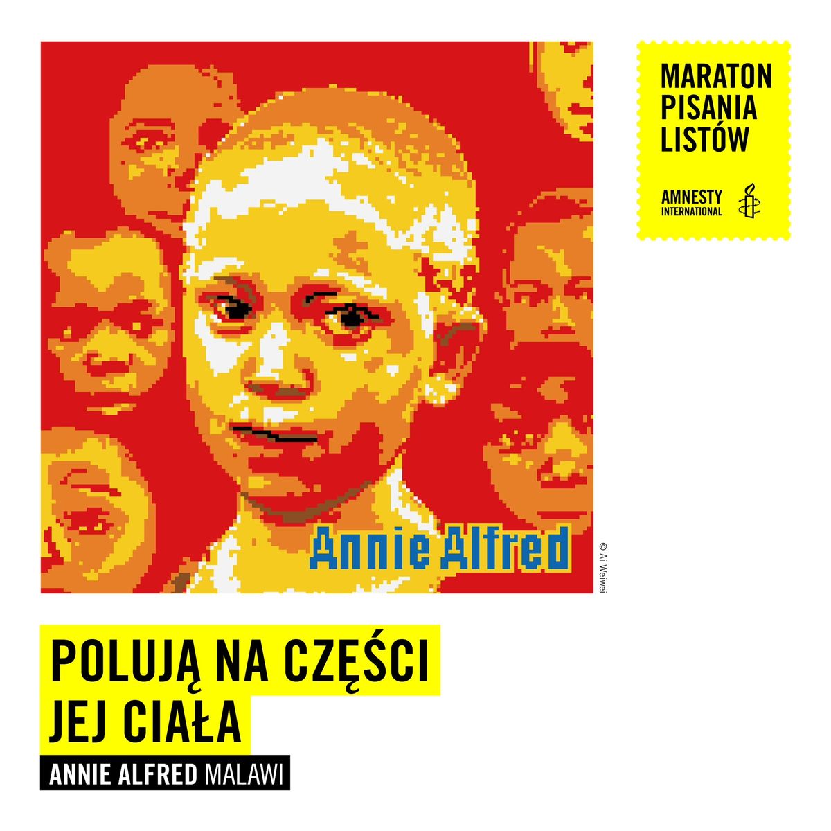 Maraton pisania listów Amnesty International: MALAWI Annie Alfred