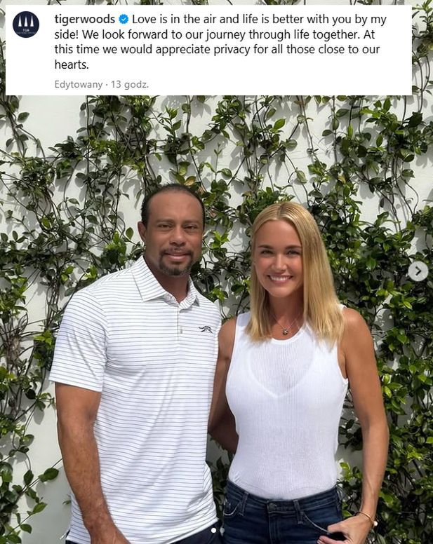 Tiger Woods i Vanessa Trump