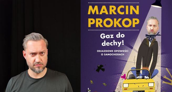 Marcin Prokop z książką o samochodach