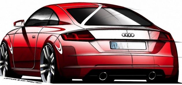 Audi TT 3-gen tył