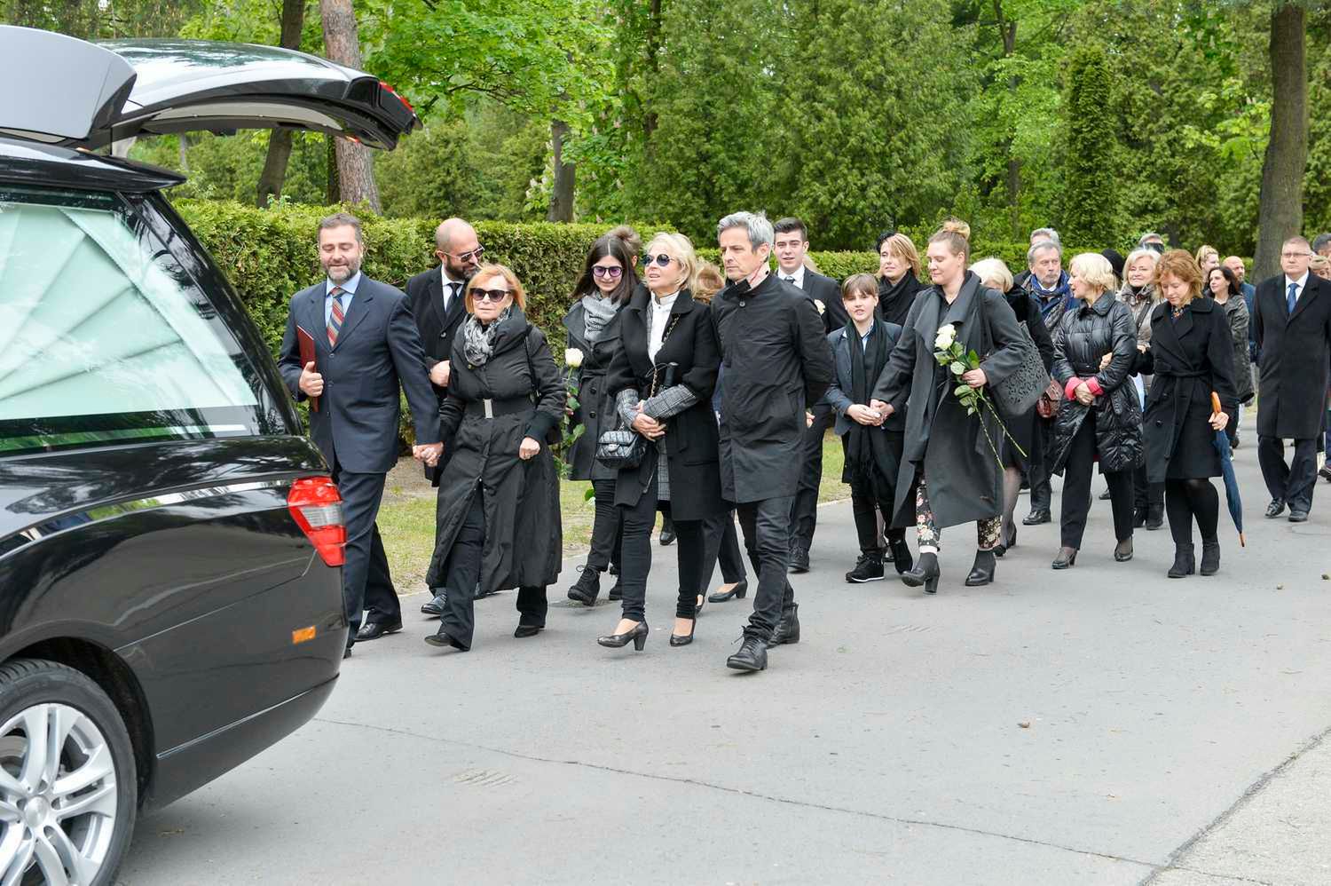 Pogrzeb Tadeusza Plucińskiego - aktor pożegnany przez najbliższych