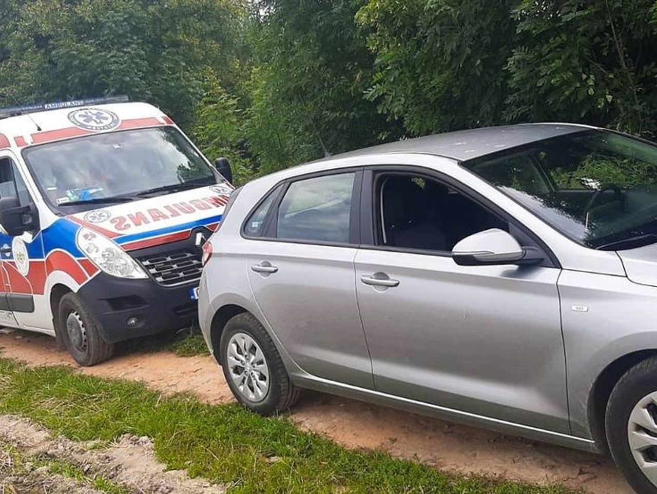 Pijany porzucił auto i uciekał z dzieckiem. Wpadli w polu kukurydzy