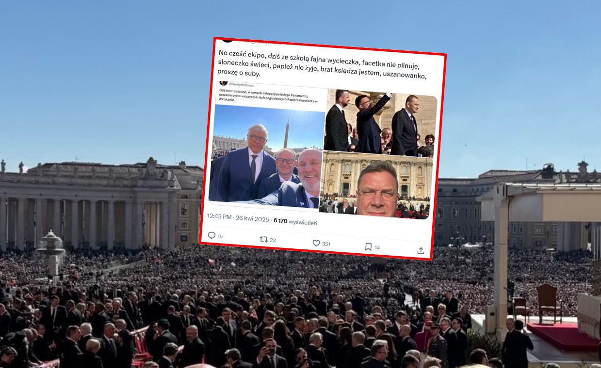 Nie tylko Hołownia. Inni też wpadli, robili selfie