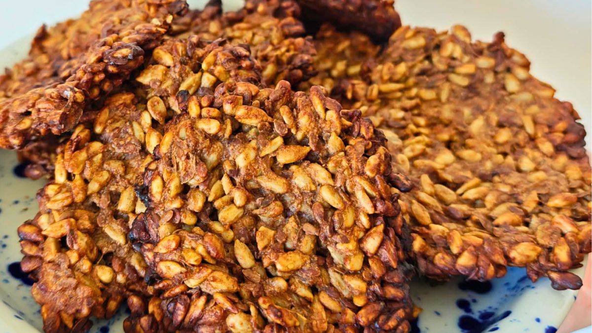 Domowe sezamki ze słonecznikiem