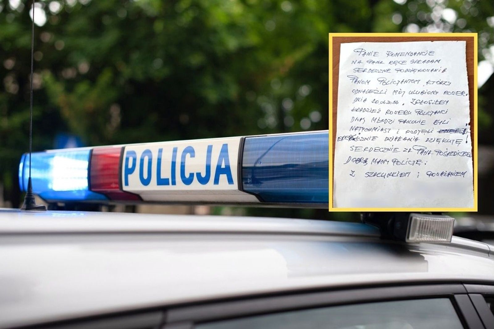 Senior z Nowego Sącza miał problem. Wysłał list do komendanta policji