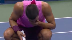 Ta piłka zakończyła US Open. Carlos Alcaraz był wulkanem emocji [WIDEO]