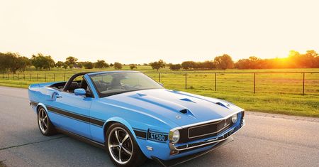 Retrobuilt 1969 Shelby GT 500CS Convertible - podróż w czasie