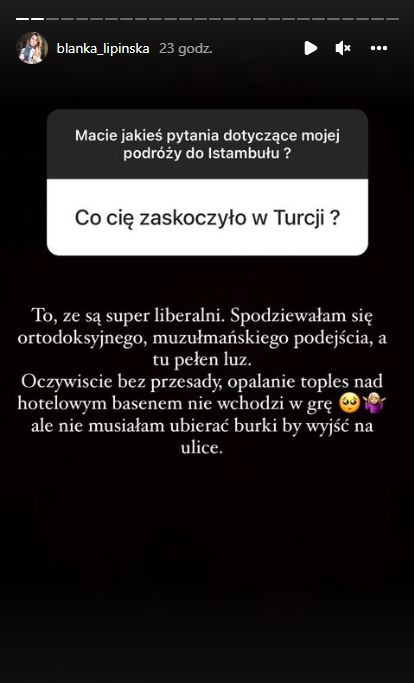 Blanka Lipińska utknęła na lotnisku w Turcji. Zdradziła też, jak jej się tam podobało
