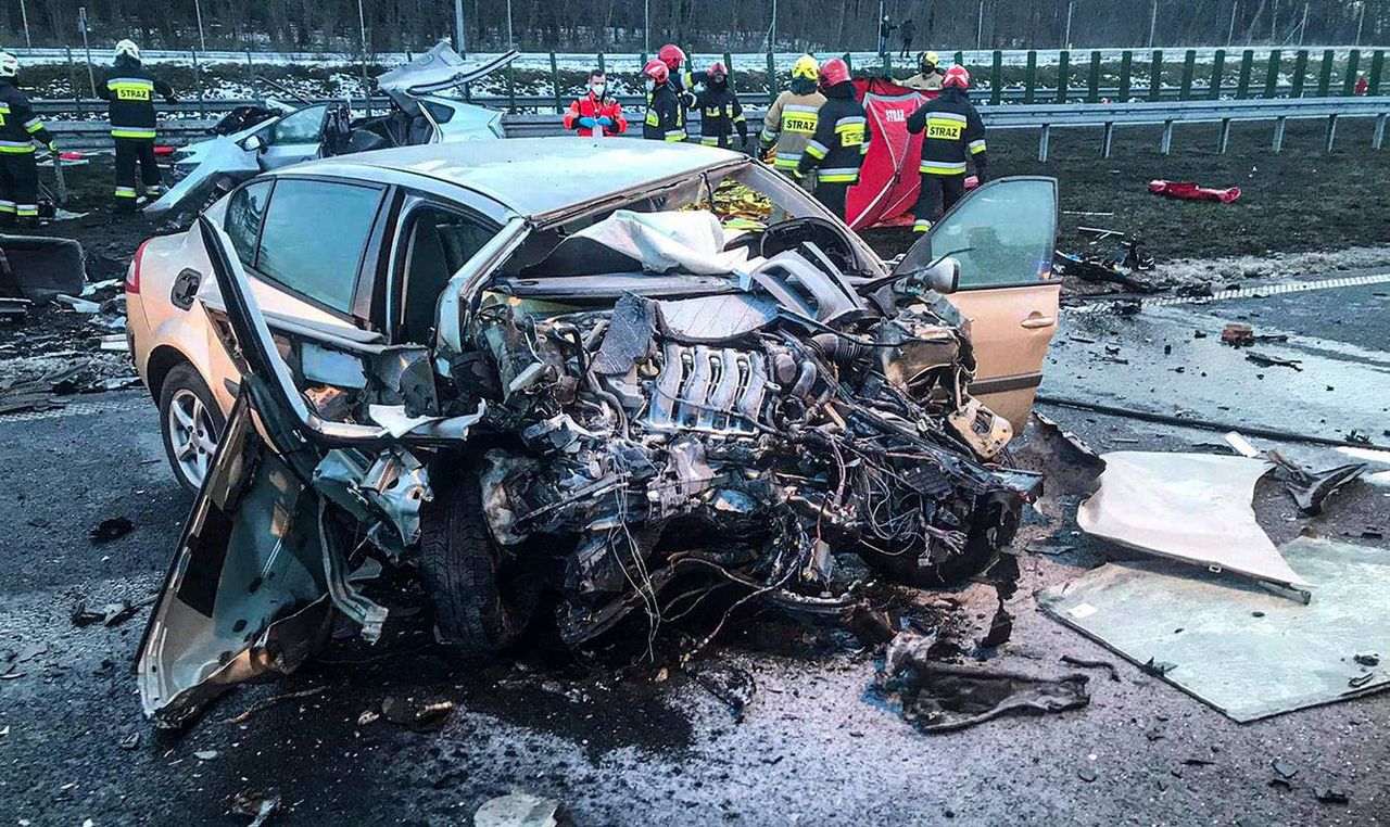 Głogów. Tragedia na trasie S3. 63-latek jechał pod prąd, sekcja zwłok nie dała jednoznacznej odpowiedzi