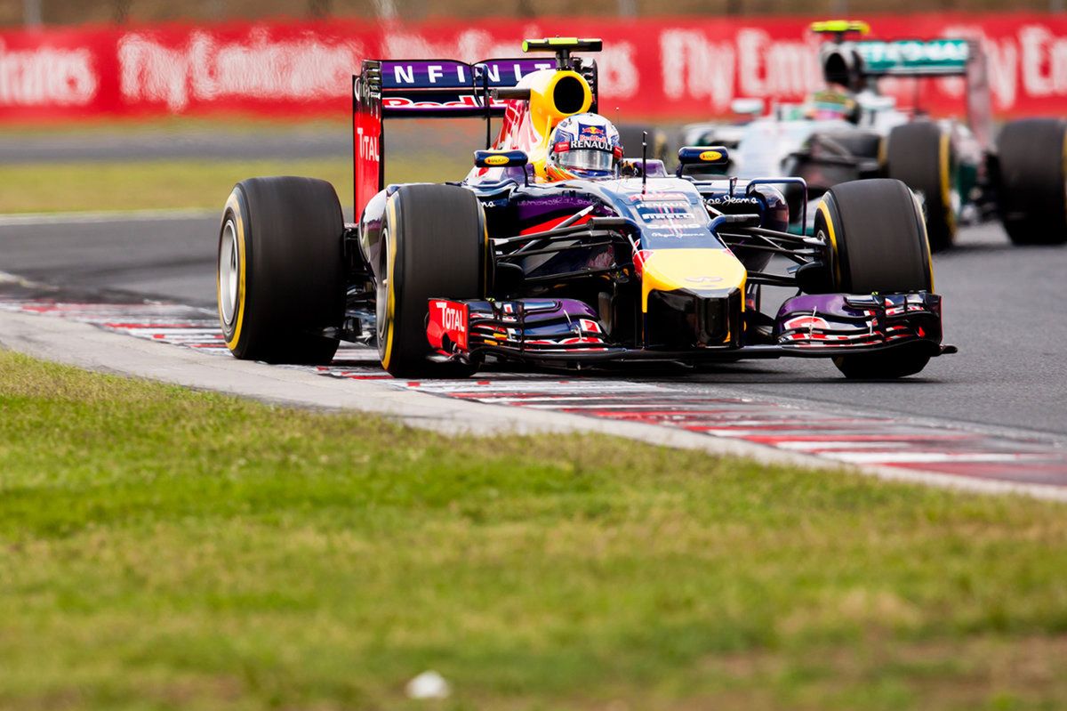 Grand Prix Węgier 2014 - Wyścig Ricciardo, szczęście Hamiltona i kapitalna robota Alonso