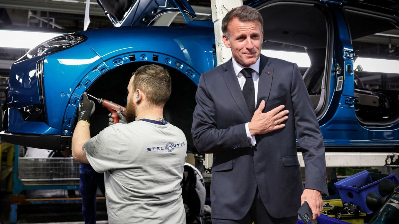 Stellantis zainwestuje miliard we Francji. Plan Macrona