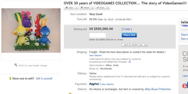 Czy zapłacilibyście 550 tysięcy dolarów za kolekcję gier?