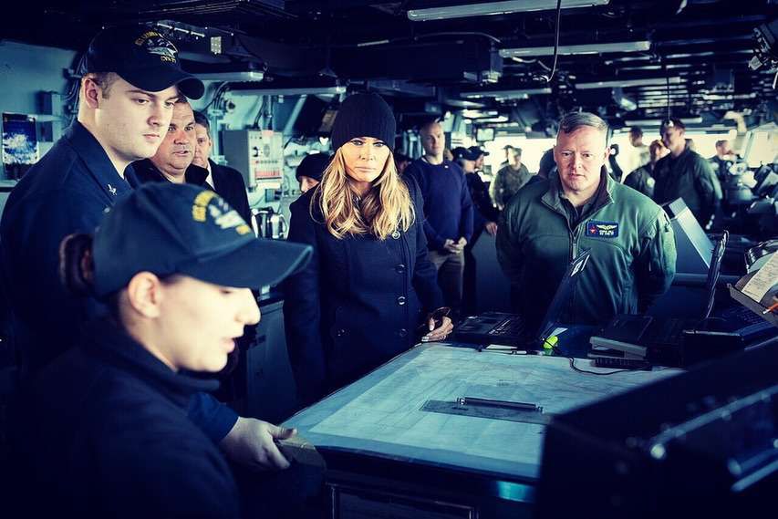 Melania Trump została blondynką