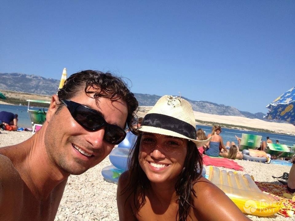 Jan Kliment i Lenka Tvrzova Jan Kliment i Lenka Tvrzova na wakacjach